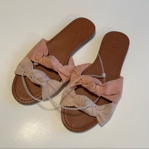 ED by Ellen Pink Knot Sandals 7